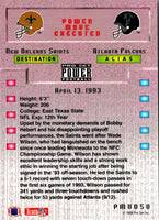 1993 Pro Set Power Update Moves Wade Wilson #PMUD50