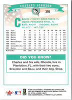 2002 Fleer Charles Johnson #395
