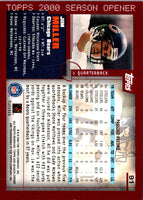 2000 Topps Season Opener Jim Miller #91