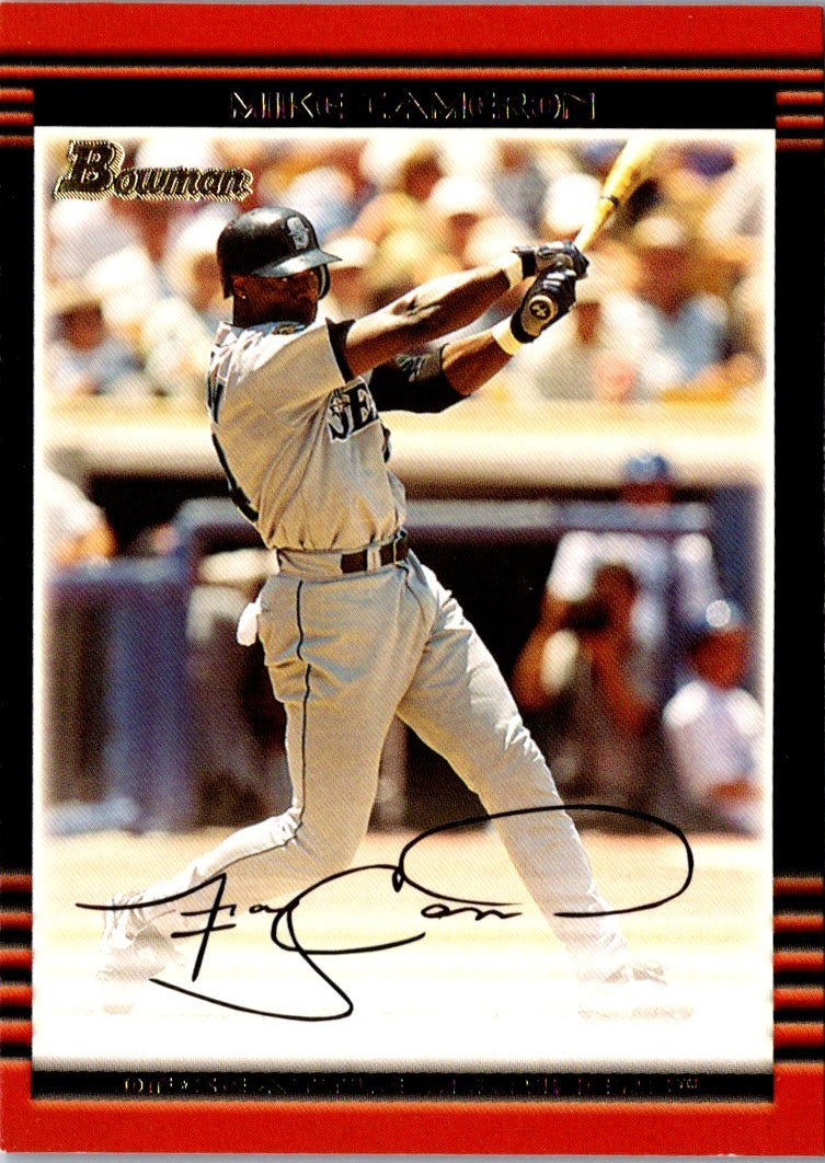 2002 Bowman Mike Cameron