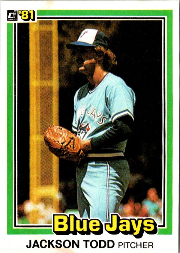 1981 Donruss Jackson Todd #31