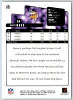 2001 Upper Deck Victory Randy Moss #181