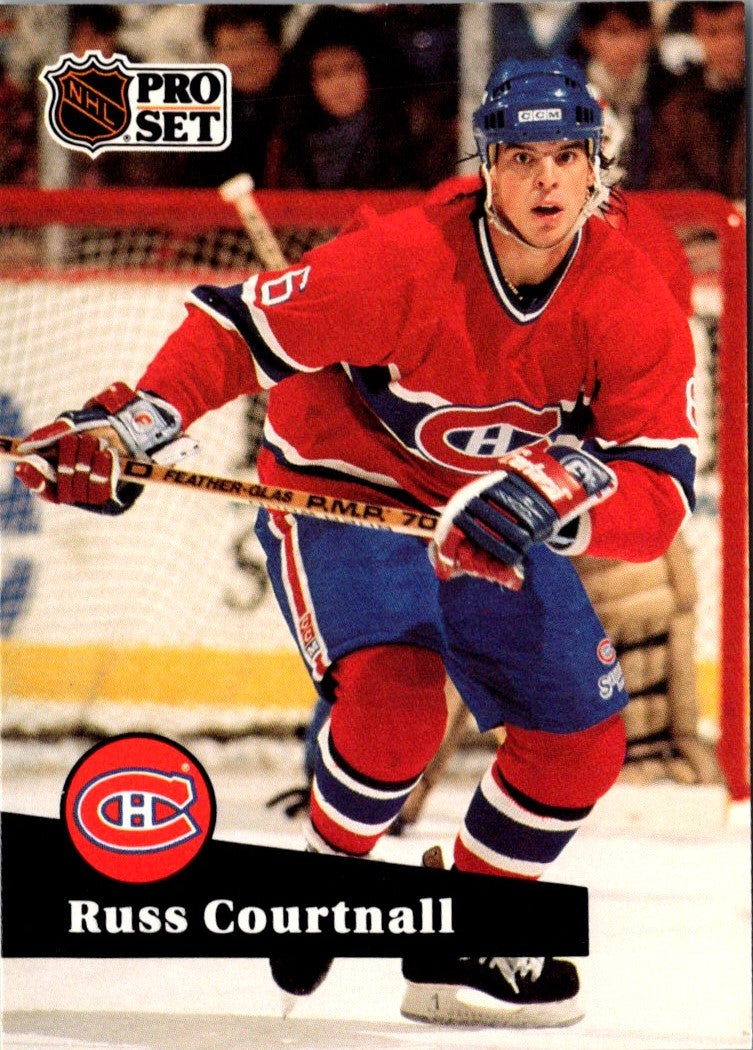 1991 Pro Set Russ Courtnall