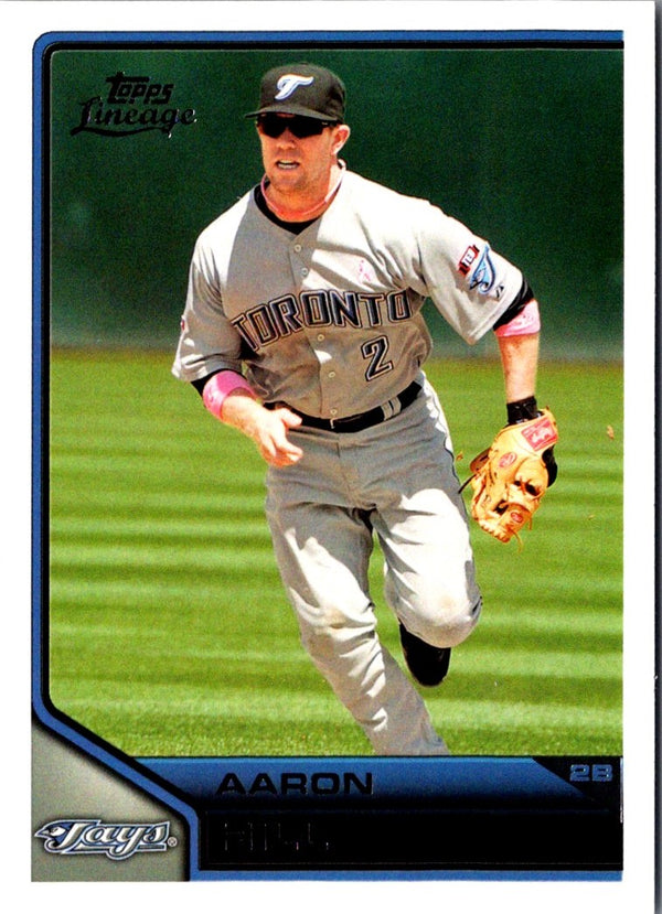 2011 Topps Lineage Aaron Hill #97