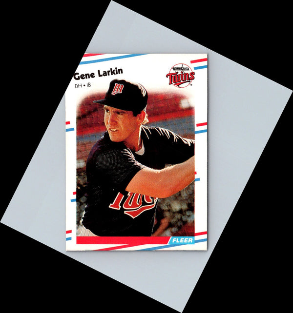 1988 Fleer Gene Larkin #14 Rookie