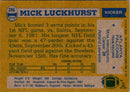 1982 Topps Mick Luckhurst