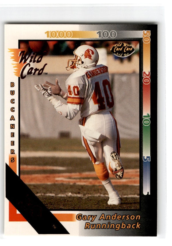 1992 Wild Card Gary Anderson #44