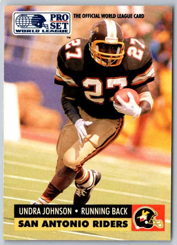 1991 Proset World League Undra Johnson #145