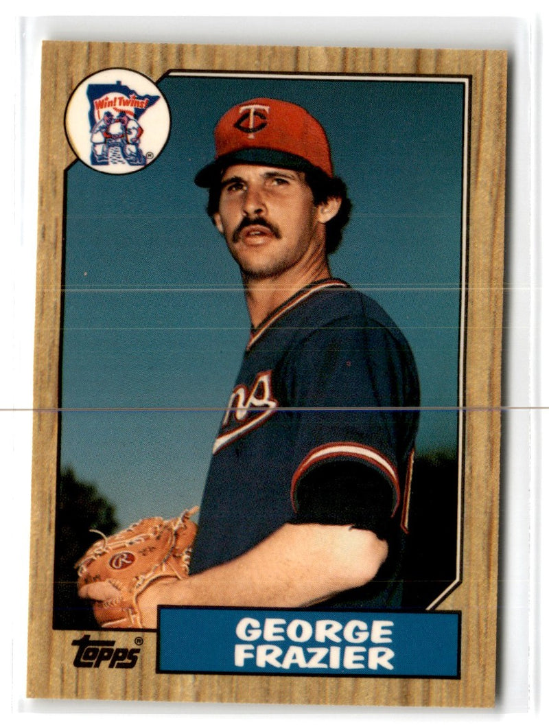 1987 Topps Tiffany George Frazier