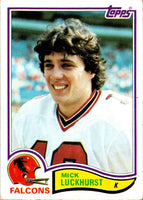 1982 Topps Mick Luckhurst #286 Rookie EX