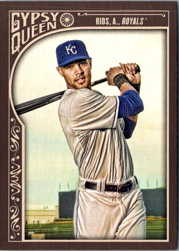 2015 Topps Gypsy Queen Alex Rios #264