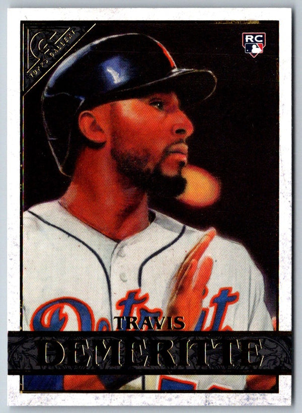 2020 Topps Gallery Travis Demeritte #70 Rookie