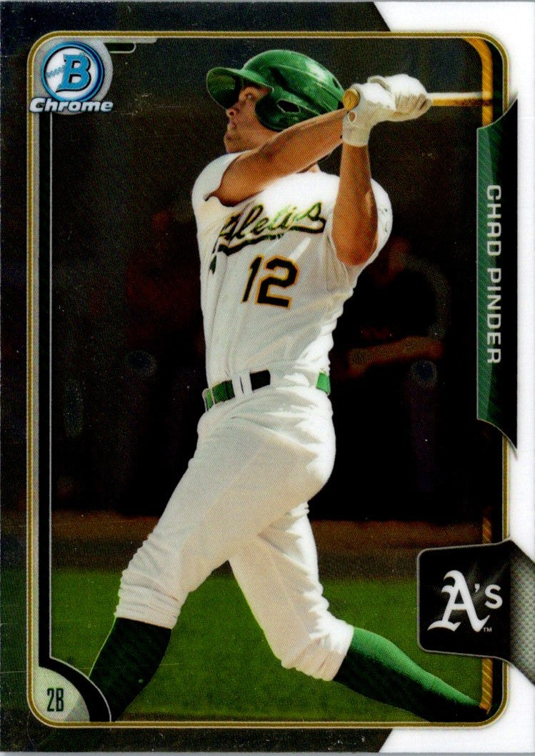 2015 Bowman Chrome Prospects Chad Pinder