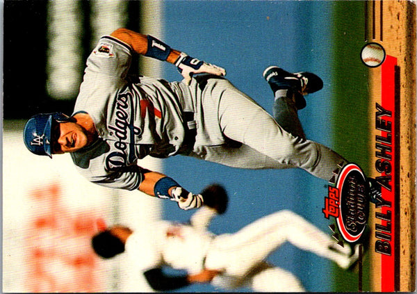 1993 Stadium Club Billy Ashley #22