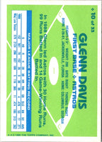 1989 Topps Hills Team MVP's Glenn Davis #10