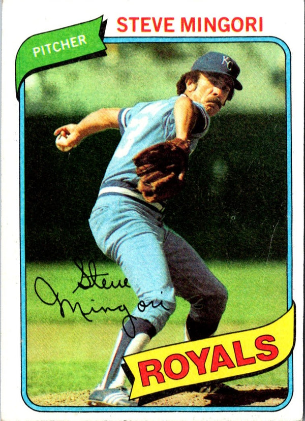 1980 Topps Steve Mingori #219