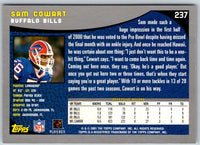 2001 Topps Sam Cowart #237