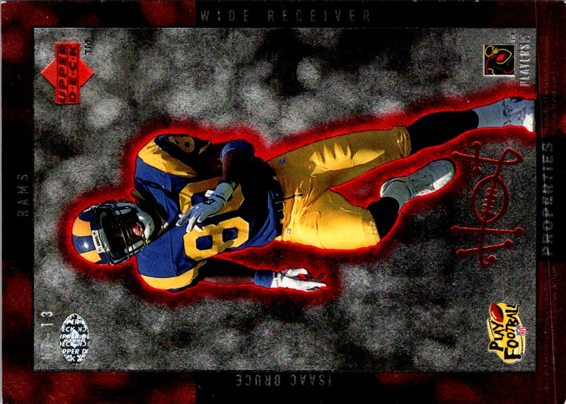 1996 Upper Deck Hot Properties Carl Pickens/Isaac Bruce