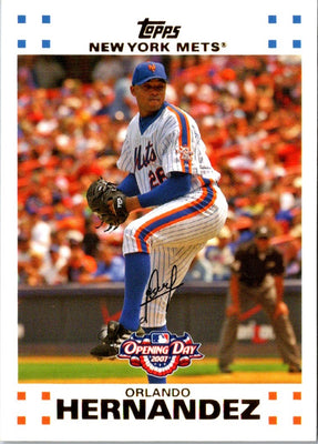 2007 Topps Opening Day Orlando Hernandez #62