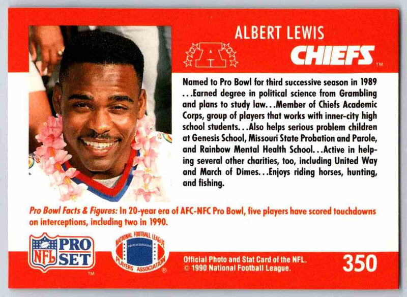 1990 Pro Set Albert Lewis