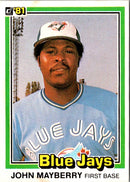 1981 Donruss John Mayberry