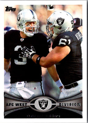 2012 Topps Oakland Raiders: Carson Palmer #311
