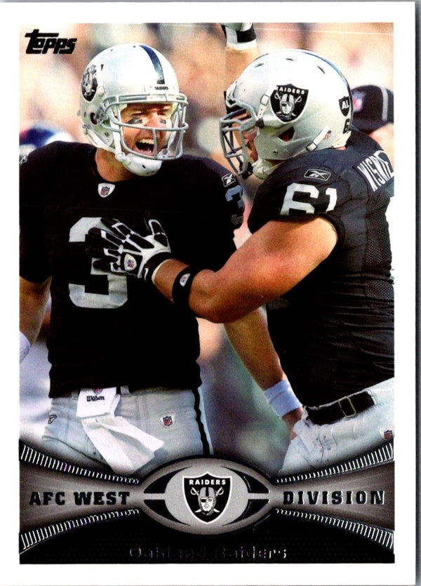 2012 Topps Oakland Raiders: Carson Palmer #311