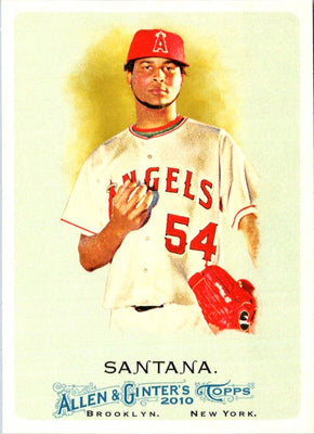 2010 Topps Allen & Ginter Ervin Santana #257