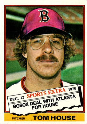 1976 Topps Traded Tom House #231T