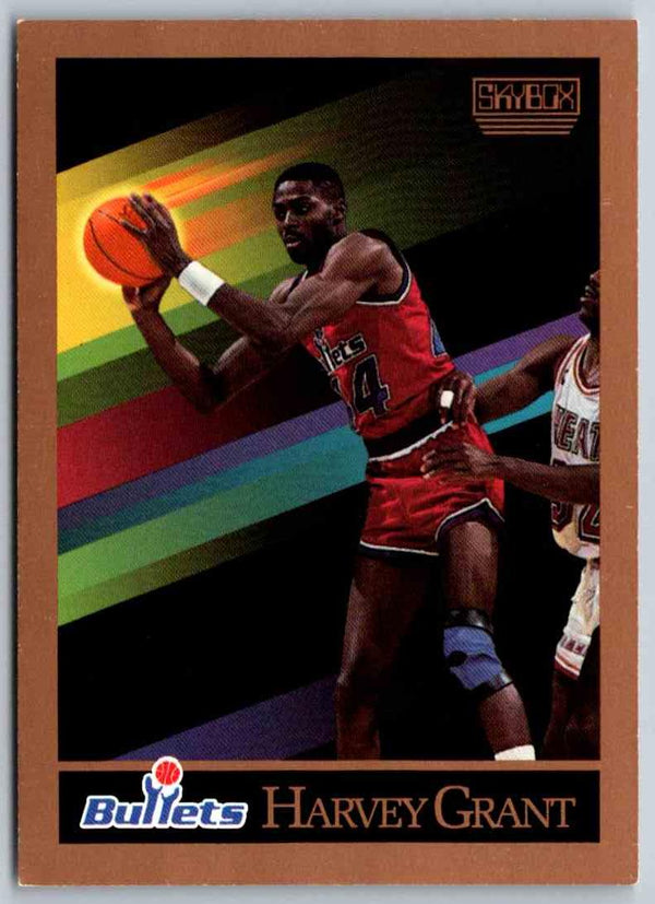1990 Skybox Harvey Grant #288