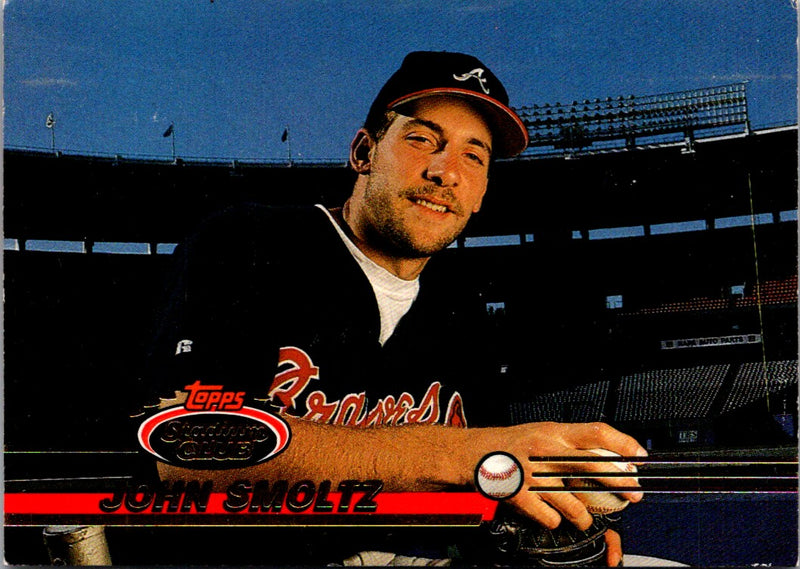 1993 Stadium Club John Smoltz #463