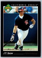 1993 Pinnacle J.T. Snow #609 Rookie