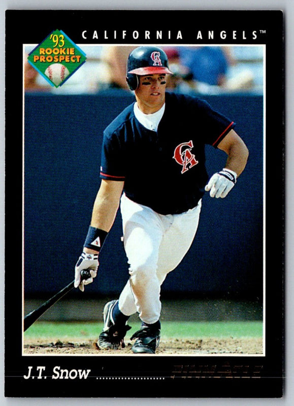 1993 Pinnacle J.T. Snow #609 Rookie