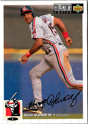 1994 Collector's Choice Sandy Alomar Jr. #34 Silver Signature