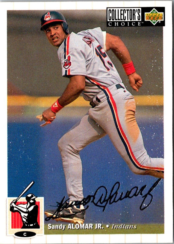 1994 Collector's Choice Sandy Alomar Jr. #34 Silver Signature