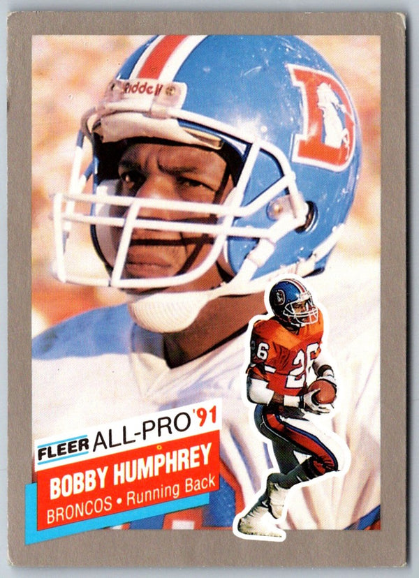 1991 Fleer All-Pro Bobby Humphrey #2