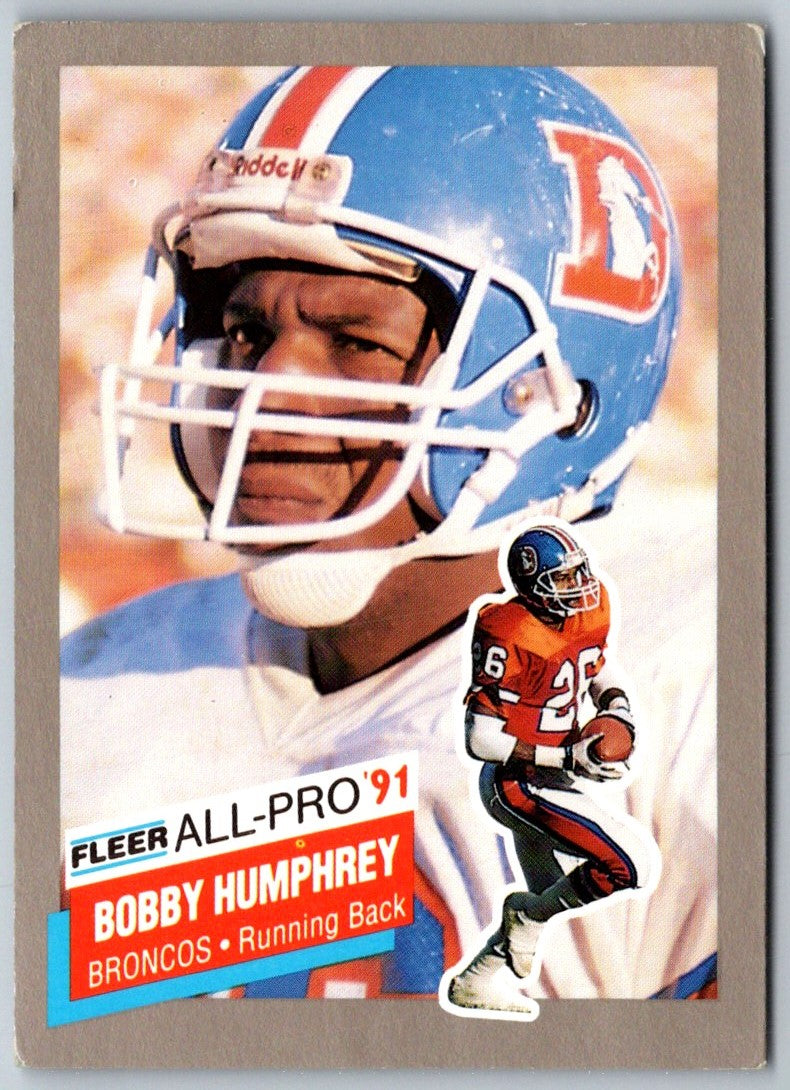 1991 Fleer All-Pro Bobby Humphrey