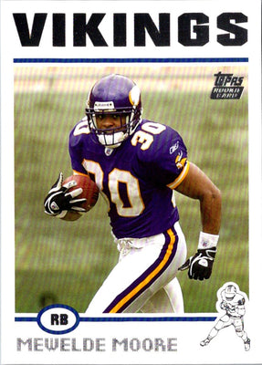 2004 Topps Mewelde Moore #334 Rookie