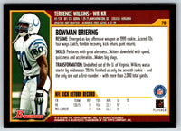 2000 Bowman Terrence Wilkins #70