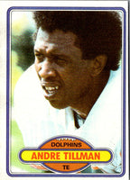 1980 Topps Andre Tillman #16 NM-MT
