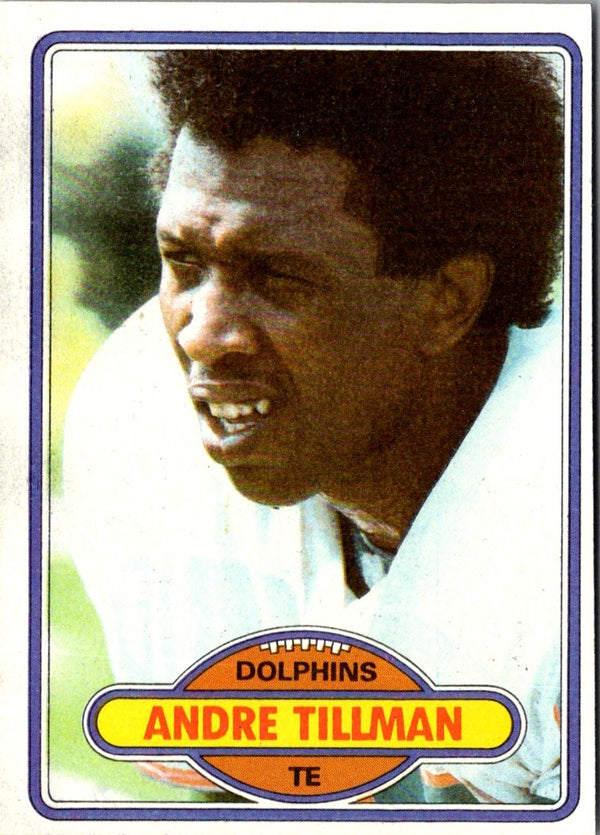 1980 Topps Andre Tillman #16 NM-MT