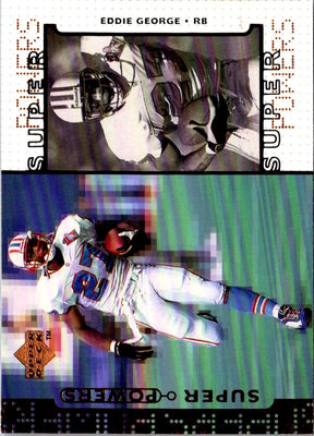 1998 Upper Deck Super Powers Eddie George #S26