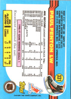 1991 Topps Paul Fenton #331
