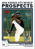 2004 Topps Traded & Rookies Denny Bautista #T98