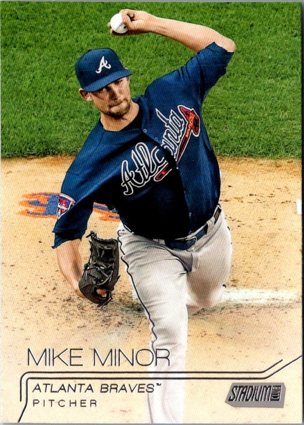 2015 Stadium Club Mike Minor #122