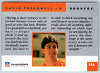 1991 ProLine David Treadwell #123