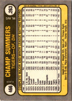 1981 Fleer Champ Summers #466