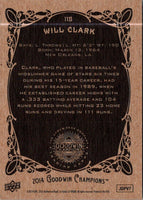2015 Leaf Heroes of Baseball Will Clark #60