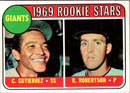 1969 Topps Giants Rookies - Cesar Gutierrez/Rich Robertson