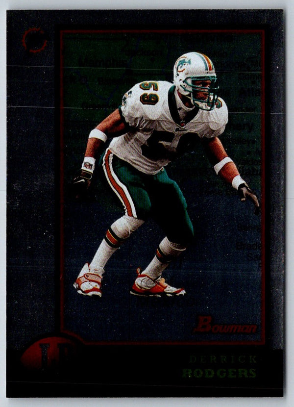 1998 Bowman Interstate Derrick Rodgers #177